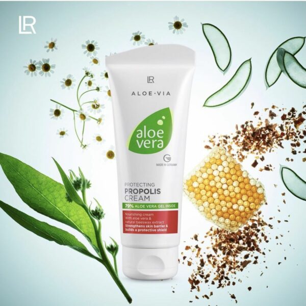 Aloe Vera Creme mit Propolis hilft trockener Haut