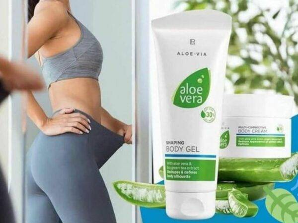 Gel corporal modelador de aloe vera para celulite