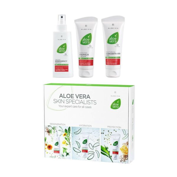 Aloe Vera Box With Concentrate Propolis and Emergency Spray