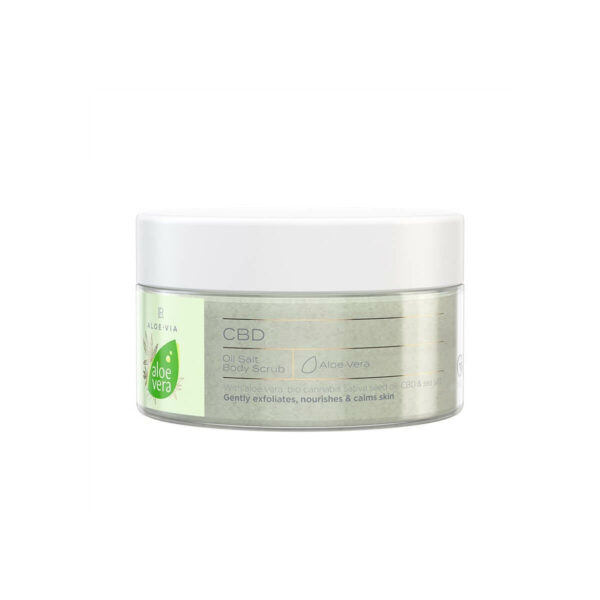 Aloe Vera CBD Scrub corpo al sale