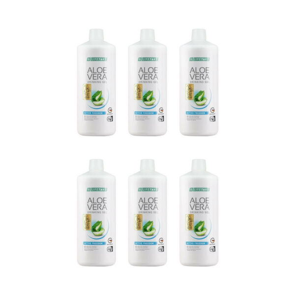 Jus d'aloe vera Freedom avec de la vitamine C pour favoriser la formation de collagène pour une fonction cartilagineuse normale