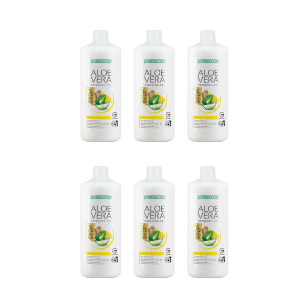 Aloe Vera Boisson Immune Plus Set 6 Pièces Soutenir le système immunitaire