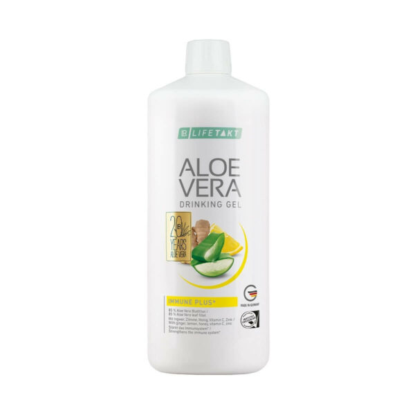 Aloe Vera Gel Bebible Immune Plus protege el sistema inmunológico y mantiene el equilibrio de los procesos físicos