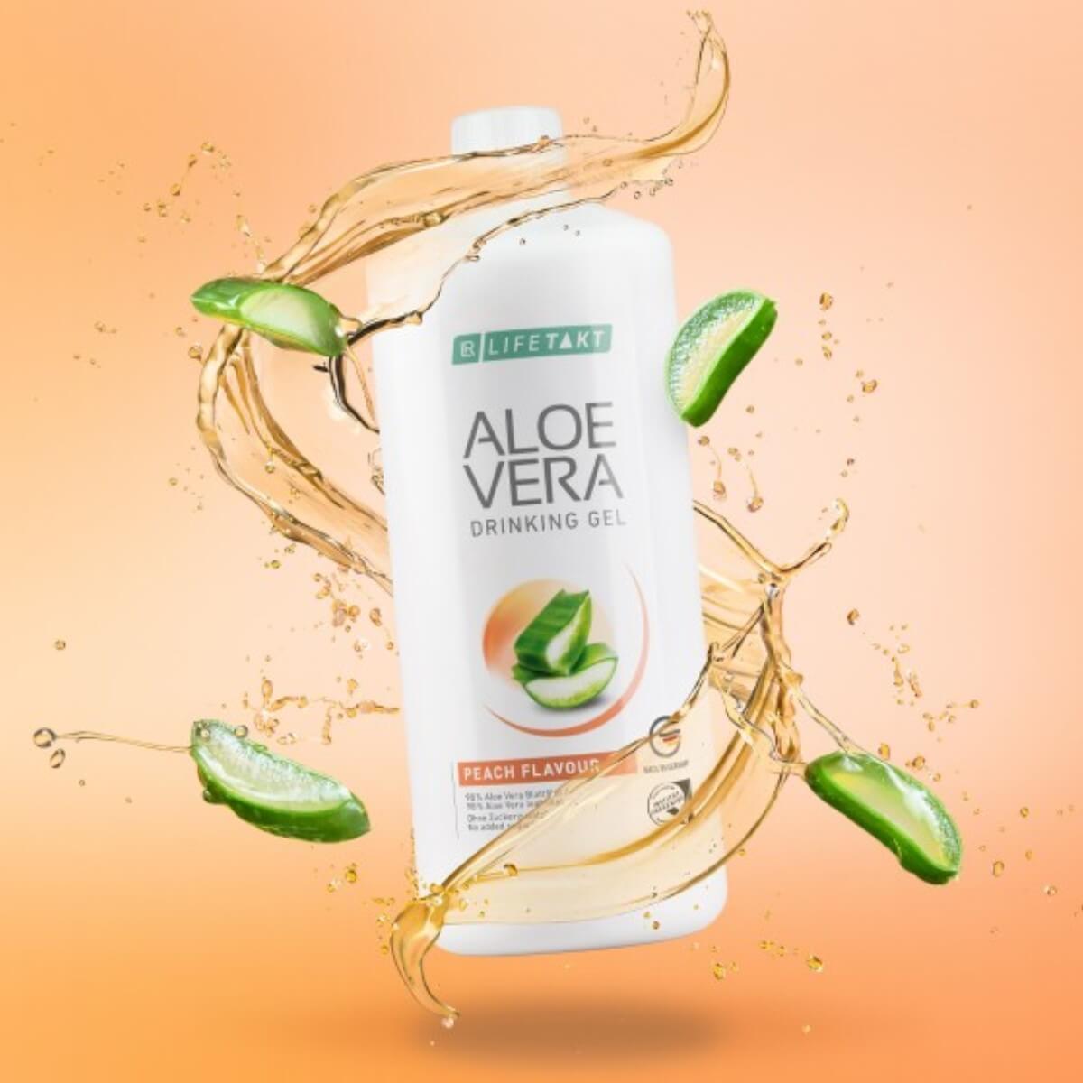 Aloe Vera Gel Peach for healthy body
