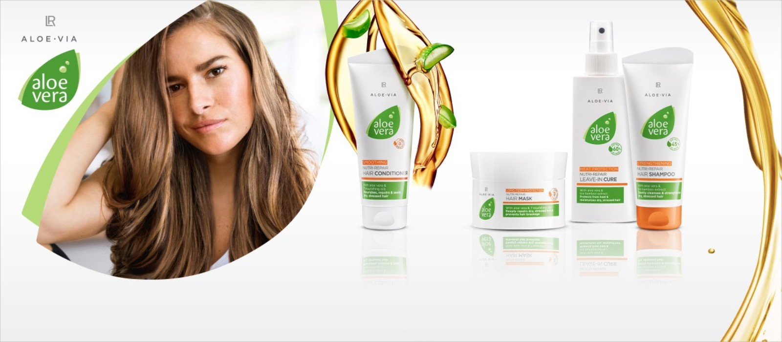 Aloe Vera Hair Care Products with valuable ingredients