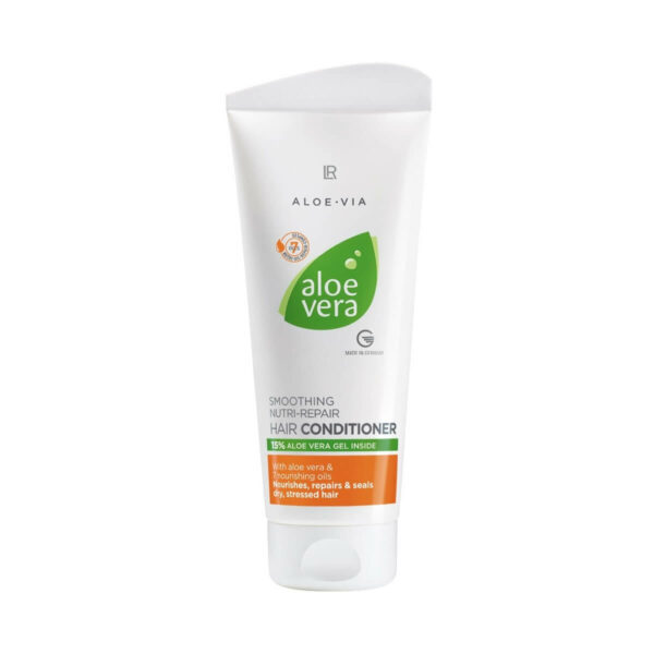 Aloe Vera Condicionador Nutri Repair com 7 óleos naturais que reabastecem cada fio