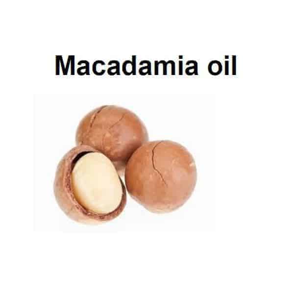 Olio di macadamia con proprietà antiossidanti