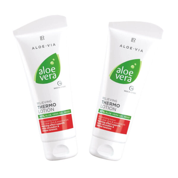 Aloe Vera thermo lotion apaisante lot de 2 pour massage