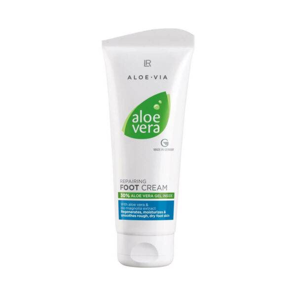 Aloe Vera Reparierende Fußcreme regeneriert spröde, raue und extra trockene Haut