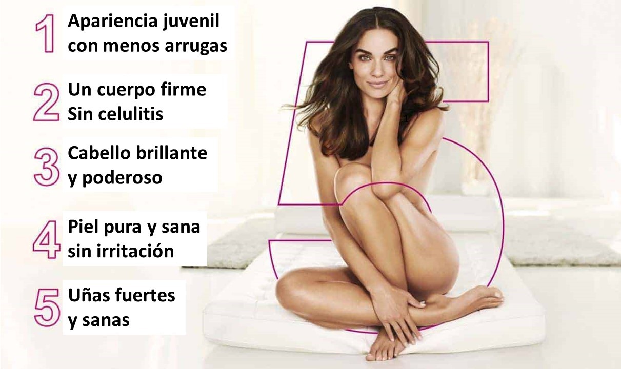 Bebida de elixir de belleza natural para una apariencia juvenil