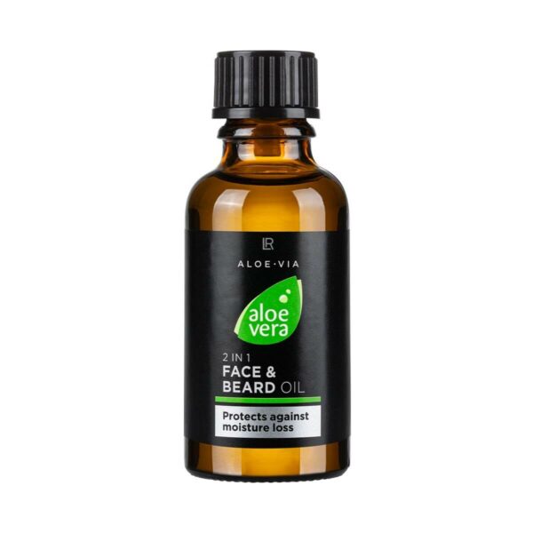 Aceite de Aloe Vera para Barba y Rostro para hombres