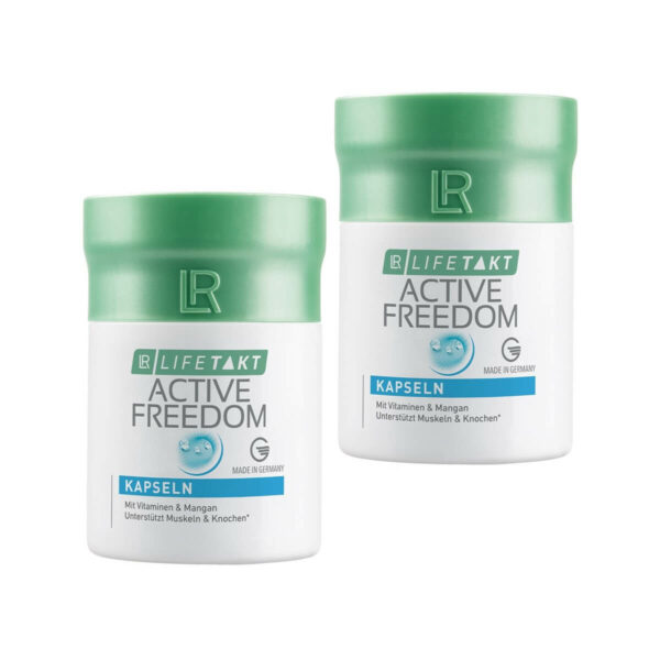 Active Freedom Kapseln 2er Set mit Vitamin Ε, D und Mangan