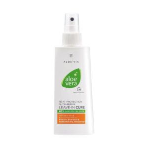 Lr Aloe Vera Nutri Repair Hair Care Leave-In Cure protects from heat.