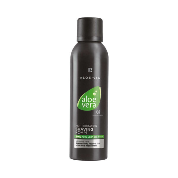 Lr Aloe Vera Espuma de Barbear Anti-irritação hidrata e nutre a pele antes mesmo do barbear