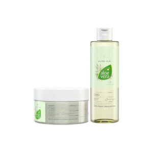 Conjunto de Limpeza Corporal Aloe Vera CBD