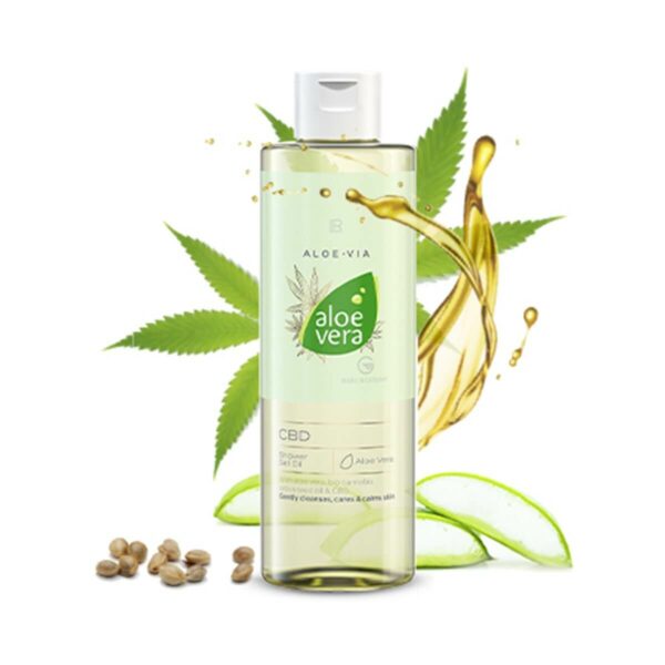 Aloe Vera sprchový gél s CBD olejom