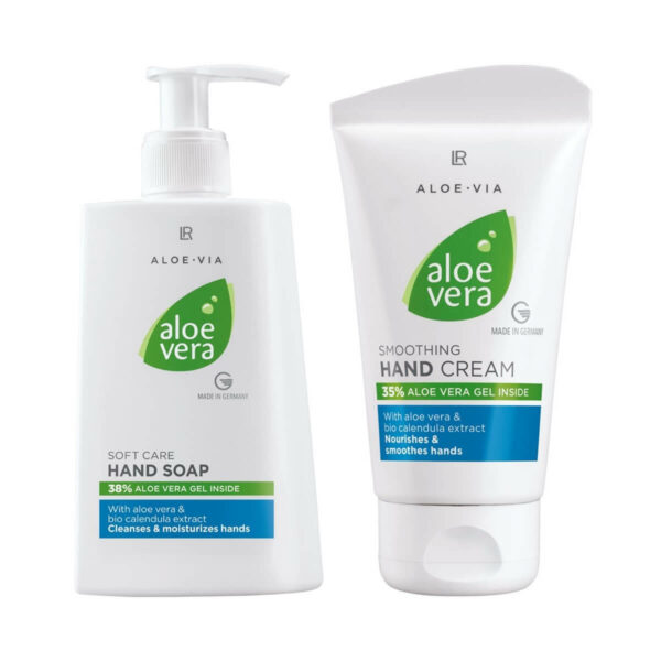 Lr Aloe Vera Set de Cuidado de Manos regenera la piel estresada