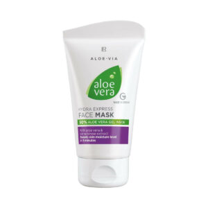 Aloe Vera Idra Express maschera viso fornisce fino al 95% di umidità in più nella pelle in soli 3 minuti