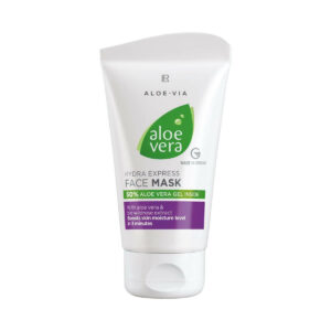 Aloe Vera Máscara Facial de Hidratação Imediata fornece até 95% mais umidade para a pele em apenas 3 minutos