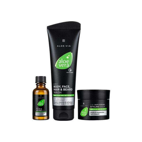 Lr Set Hombre Aloe Vera III para limpieza diaria!