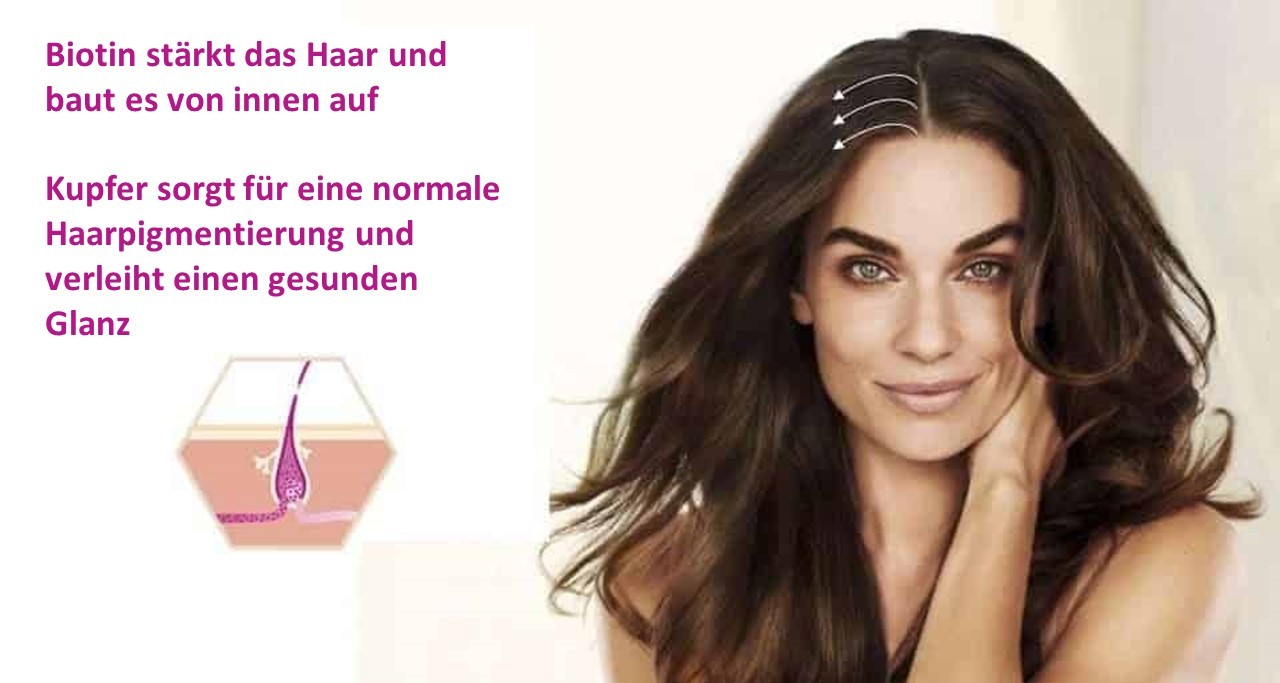 Lr Beauty Elixir - Biotin stärkt das Haar und baut es von innen auf