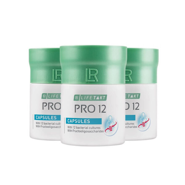 Lr Probiotique 12 bactéries ensemble de 3 pièces