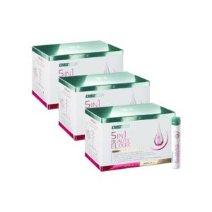 Lr Elisir di Bellezza Set con vitamine altamente concentrate A, E, tiamina, riboflavina, niacina, B6, biotina, B12, C e zinco