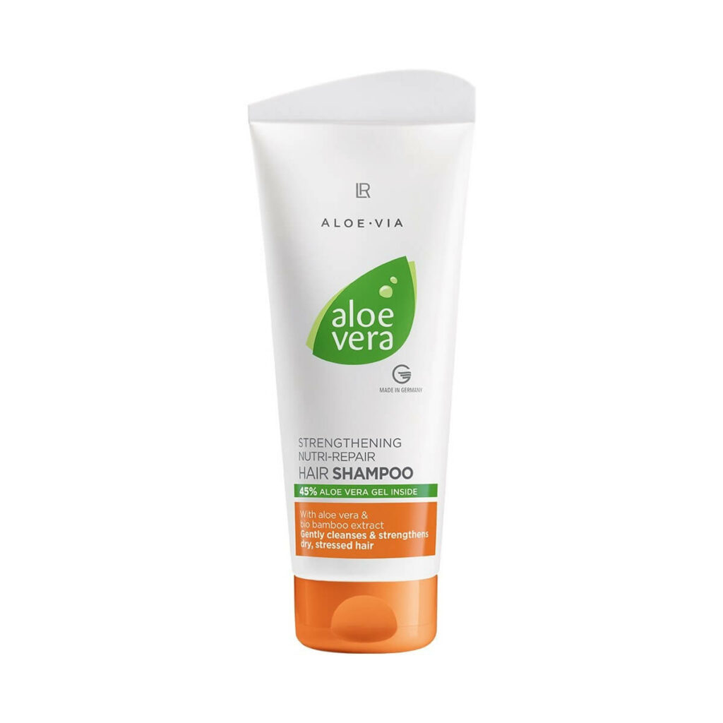 Aloe Vera Nutri Repair Champú con provitamina B5 nutre el cabello y lo hace más fuerte