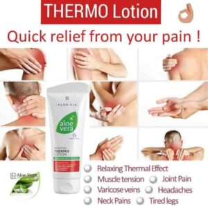 Aloe Vera Thermolotion for joint pain, muscle tension and tired legs