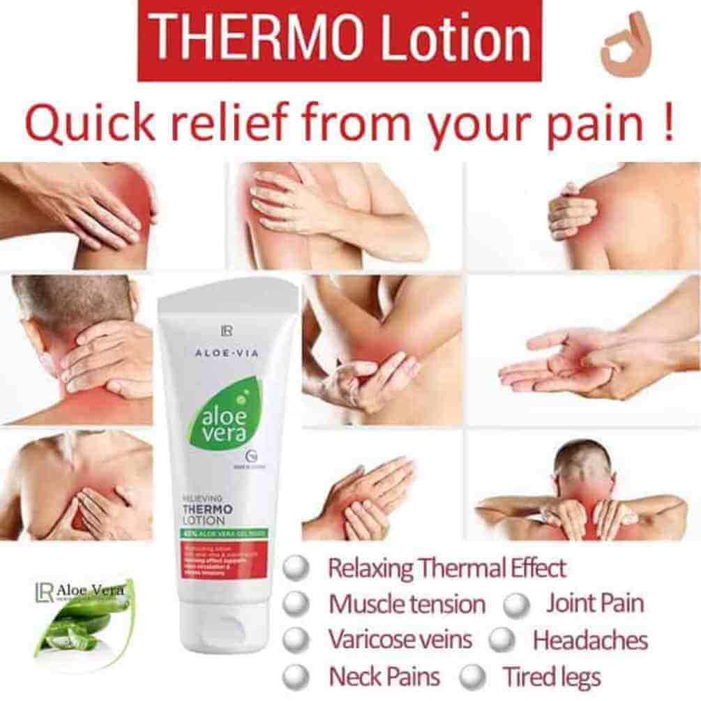 Lr Thermo Lotion für Gelenkschmerzen, Muskelverspannungen und müden Beinen