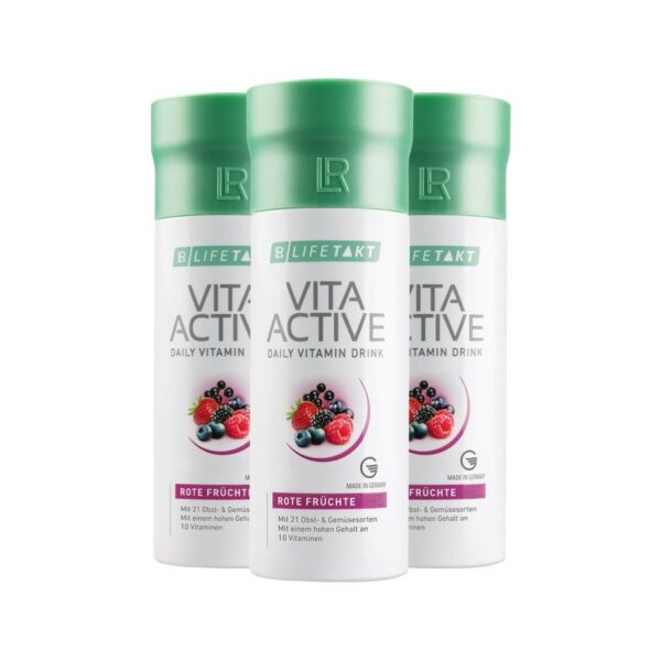 Vita Active červené ovocie set z 21 druhov ovocia a zeleniny