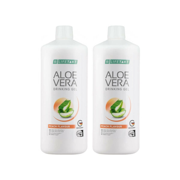 Aloe Vera Nápoj Broskyňa obsahuje iba 13,5 kJ na porciu. Vhodné aj pri cukrovke.