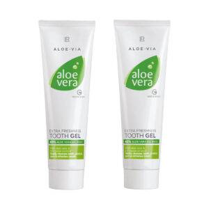 Dentifricio Senza Fluoruro Set con il 43% di Aloe Vera