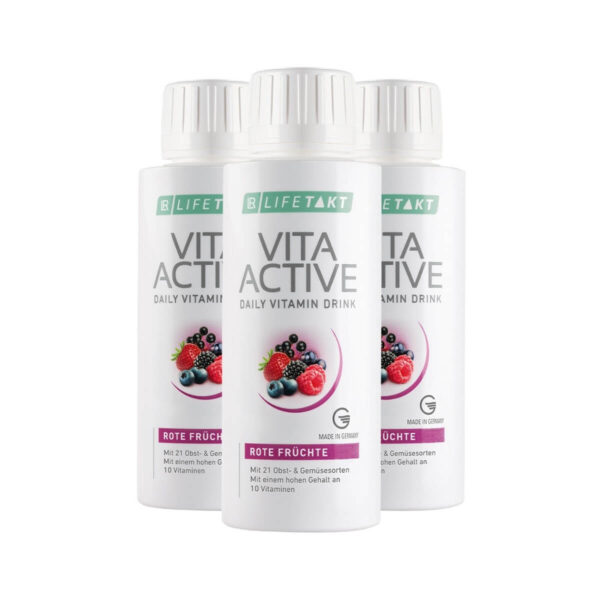 Set vitamínov Vita Active s červeneho ovocia