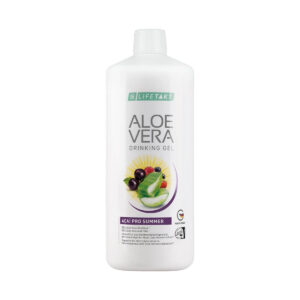 Aloe Vera Gel Bebível Açaí Pro com groselhas, frutas silvestres e mel