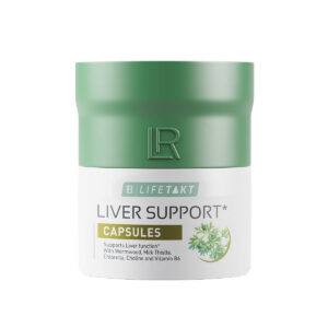 Lr Liver Support Capsulas de soporte hepático con minerales, vitamina B6 y extractos de plantas