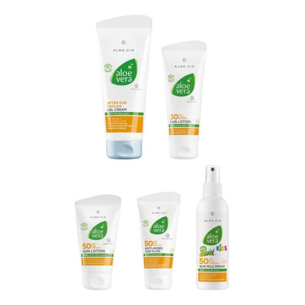 Aloe Vera Sonnenschutz-Set – Ultimativer natürlicher Sonnenschutz und After-Sun-Pflege