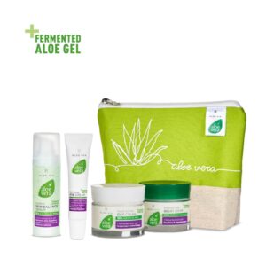 Aloe Vera Gesichtspflege Set mit Fermentierte Aloe Vera Gel