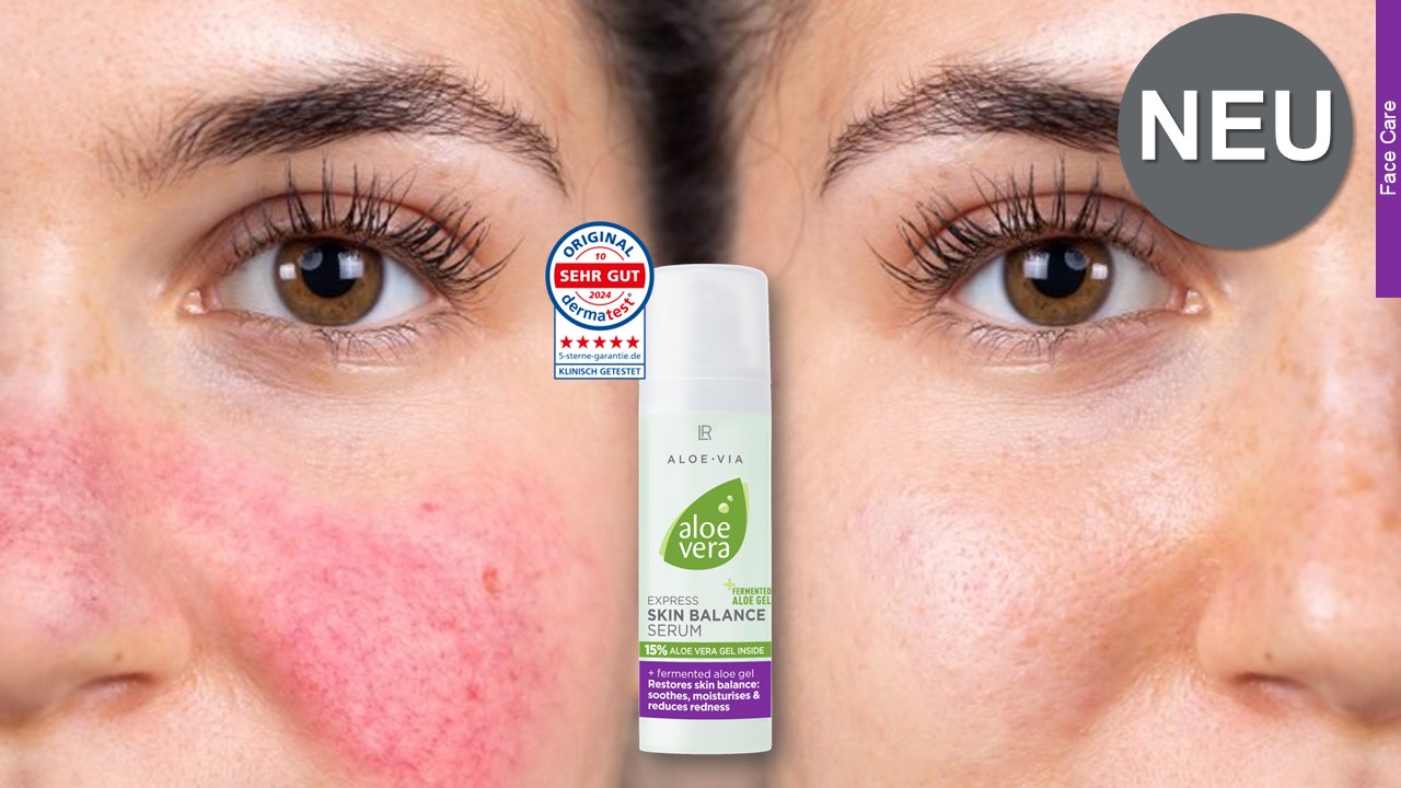 Lr Skin Balance Face Serum calms redness and irritation
